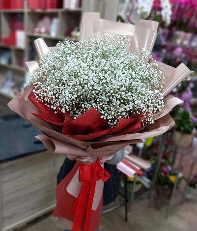 Букет цветов из: Гипсофила в Киреевске