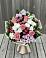 Букет цветов из: Альстромерии, Гвоздики, Розы и Хризантемы в Киреевске