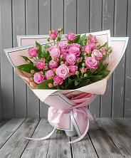 Букет Розовый кустик в Киреевске