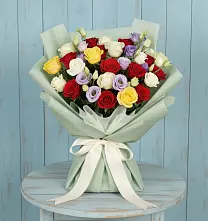 Букет цветов из:  Розы в Киреевске