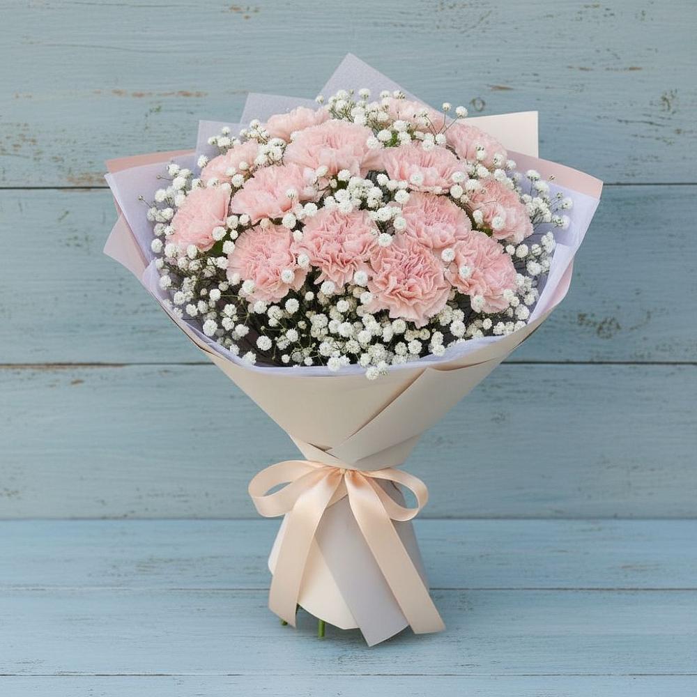 Букет цветов из: Гвоздики в Киреевске