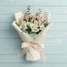Букет цветов из:  Альстромерии в Киреевске
