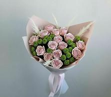 Букет цветов из:  Розы и Хризантемы в Киреевске