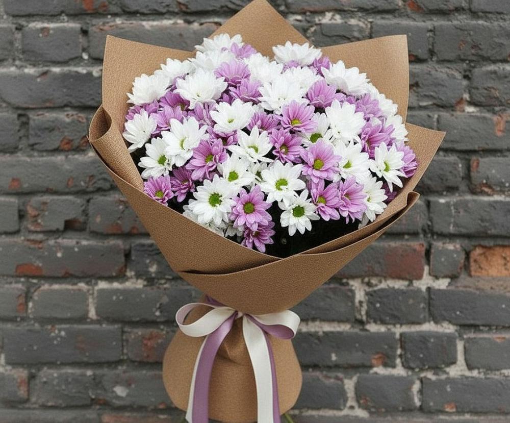 Букет цветов из: Хризантемы в Киреевске