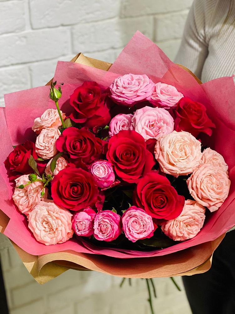 Букет цветов из: Розы в Киреевске