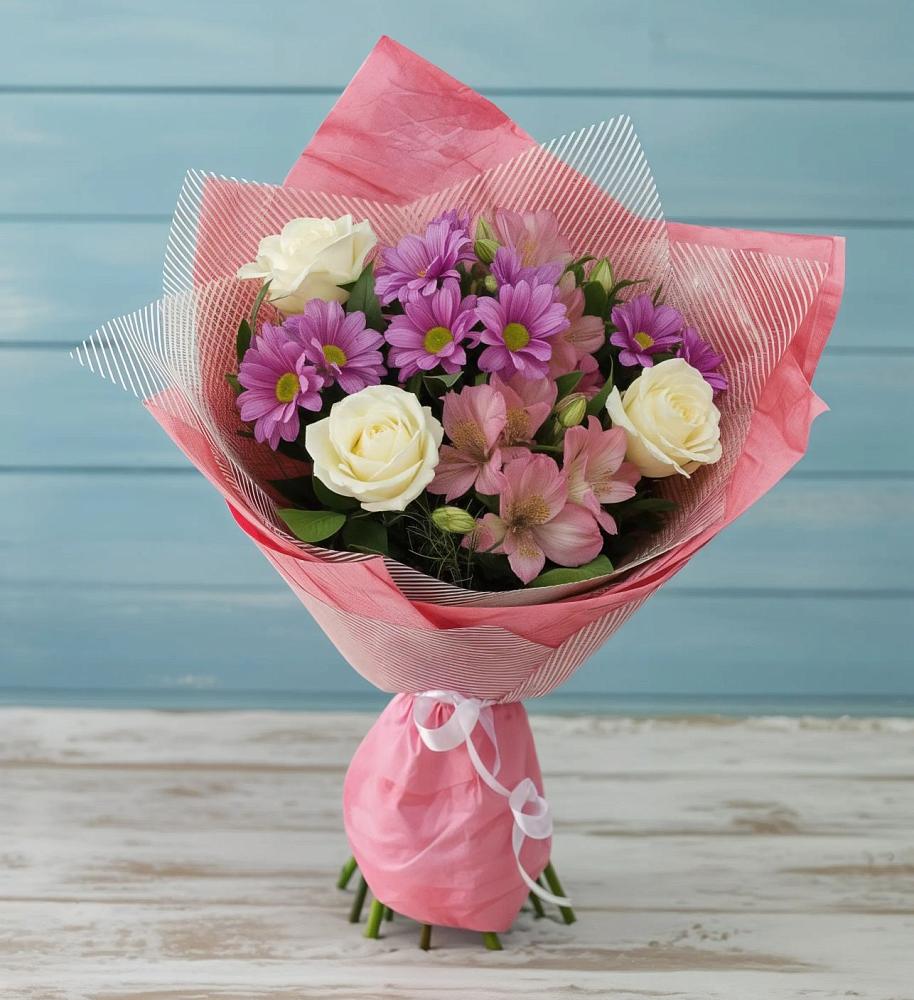 Букет цветов из: Герберы в Киреевске