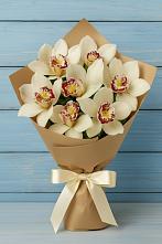Букет цветов из:  Орхидеи и Розы в Киреевске